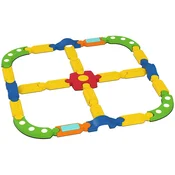 Homestar Gibalna gred za otroke 176x176x105 cm večbarvna