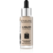 Eveline puder tekuci liquid control 010 light beige 32ml