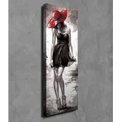 Wallity Slika na platnu 30x80cm