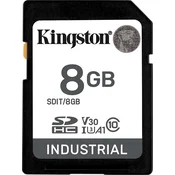 Kingston Industrial/SDHC/8GB/UHS-I U3/Class 10