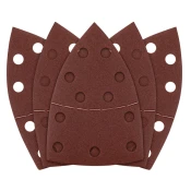 Brusni papir s cickom, željezo 102 x 152 mm, P150, 5 kom, s 11 rupa 58T305