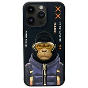 shumee Ovitek za iPhone 15 Pro Nimmy Cool&Cute 2.0 črn