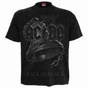 AC/DC Back In Black Torn Black M Majica