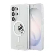 Maska Karl Lagerfeld IML Peekaboo Choupette MagSafe za Samsung S26 Ultra/ S948B transparent