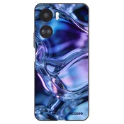 Silikonski črni ovitek za Honor 90 Lite 5G - Iris liquid