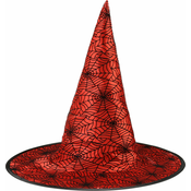 Crveni vješticji šešir za odrasle