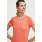 Majica kratkih rukava za trcanje Mizuno DryAeroFlow boja: narancasta, J2GAB204