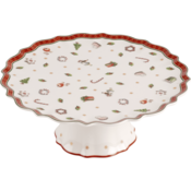 Villeroy & Boch Božični pladenj za torto na nogi TOYS DELIGHT