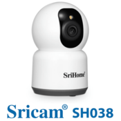 SRICAM SH038 WiFi unutarnja rotirajuca IP kamera, 4MP