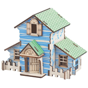 Woodcraft Lesena 3D sestavljanka Gozdna koča