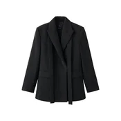 MANGO Blazer IGUANA črna