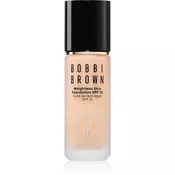 Bobbi Brown Weightless Skin Foundation SPF 15 dolgoobstojen tekoči puder z vlažilnim učinkom odtenek Warm Beige 30 ml