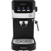 Aparat za kavu Rohnson - R-98010 Slim, 20 bar, 1.2l, crni/srebrnast