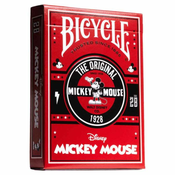 Bicycle Classic Mickey, 56 kom, Crno, Višebojno, Crveno, Karton, 4 godin(a), Djecaci/Djevojcice, Odrasli