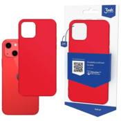 slomart Ohišje 3mk Matt Case za iPhone 13 - rdeče