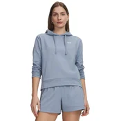 Ženski pulover Under Armour Sport Terry Hoodie Blue Wind/White L