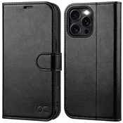 Infostyle OCASE preklopni ovitek z RFID zaščito za iPhone 16 Pro – črna