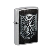 Zippo Upaljac Dragon Shield, Srebrne boje