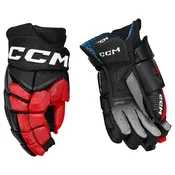 Hokejske rokavice CCM JetSpeed FT8 Pro Black/Red/White Junior 12 palcev