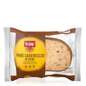 KRUH Z ŽITI IN SEMENI BREZ GLUTENA – PANE CASERECCIO AI SEMI, 250 g