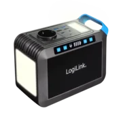 Logilink prijenosna elektricna stanica, 200 W, 40.000 mAh, 7 izlaza, IP20, crna/plava
