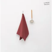 Lanena kuhinjska krpa 45x65 cm Marsala – Linen Tales