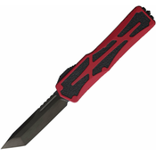 Heretic Knives Auto Colossus OTF Tanto Red