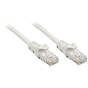 LINDY LINDY 48166 RJ45 omrežni kabel\, Patch kabel CAT 6 U/UTP 7.50 m siva 1 kos, (20420058)