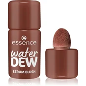 essence water DEW SERUM BLUSH tekoče rdečilo s posvetlitvenim učinkom odtenek 50 Toasty Flush 3.5 ml
