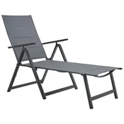 Ambia Garden VRTNI LEŽALNIK aluminij prašno lakirano antracit, temno siva