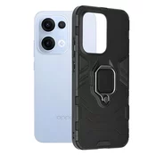 Odporno ohišje Ring Armor Case za Oppo Reno13 Pro - Črna KP36954