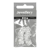 Gumijasti uhančki 10 mm - 10 parov