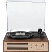 Crosley Miles Walnut Prenosni gramofon (Poškodovano)
