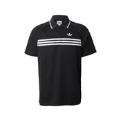 ADIDAS ORIGINALS Majica CHEST STRIPES črna/bela