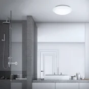 Briloner LED senzorska stropna svetilka Elipso IP44 4.000K O38cm - Kopalnica - Sodobni - bela - Plastika