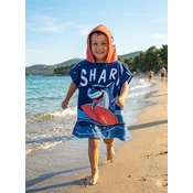 Ready Deciji Ogrtac Ponco - Shark