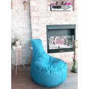 Atelier del Sofa Lazy bag Tirkizni