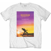 Queen Unisex majica Bohemian Rhapsody White (Back Print) L