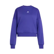 ADIDAS SPORTSWEAR Športna majica temno liila/bela