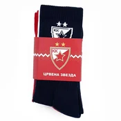 KK Crvena Zvezda Carape Grb zvezda, 3 komada, Teget, bele i Crvene
