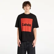 Majice Calvin Klein Jeans Ss 16S Io Calvin Box Graphic Tee Black M