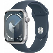 Apple Apple Watch Series 9 GPS aluminij 45 mm M/L srebrna + olujno plava narukvica