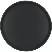 Pintinox servirni pladenj z nedrsečo podlogo 35,5 cm, črn