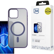 3mk APPLE IPHONE 15 - 3MK FROSTY MAGCASE PURPLE, (5000299774)