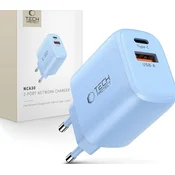 Polnilec Tech-Protect NCA30 2-port PD 30W/QC3.0 - baby modra