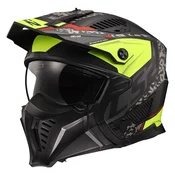 Motociklistička kaciga LS2 OF606 Drifter Devor crno-fluo žuta