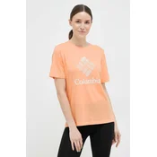 Columbia BLUEBIRD DAY RELAXED CREW NECK, ženska majica, narandžasta 1934002