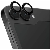UNIQ Optix Aluminum Camera Lens Protector Sam Z Flip6 F741 midnight black camera lens protector with applicator (UNIQ-GZFLIP6-ALENSBLK)
