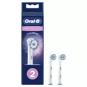 Zamjenske glave Oral-B - Sensitive Clean UltraThin, 2 komada, bijele