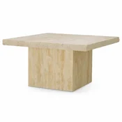 Casa Padrino Luxury Travertine Coffee Table Beige 65.5 cm - Travertine Living Room Furniture